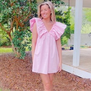Babydoll dress - pink